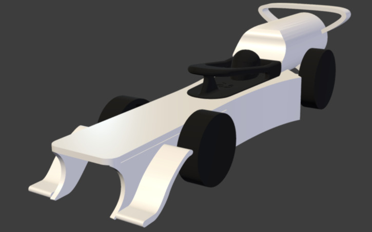3D design [STEM RACING] Team Velocity Car 2025 - Tinkercad