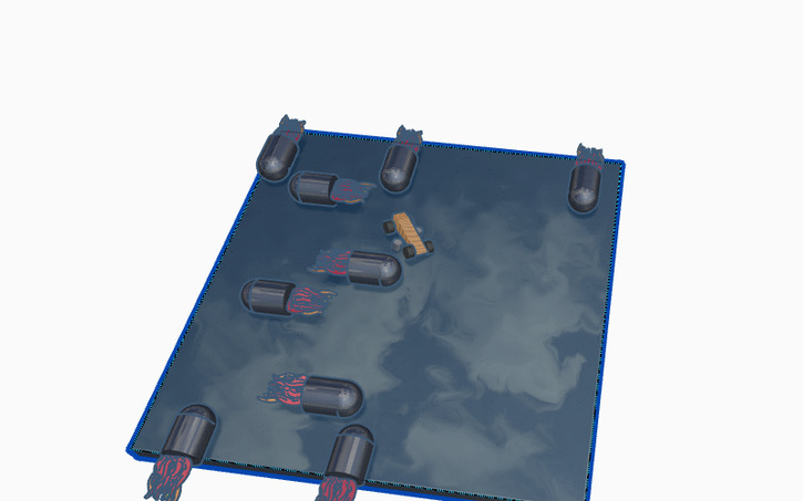 3D design dodge the bullets - Tinkercad