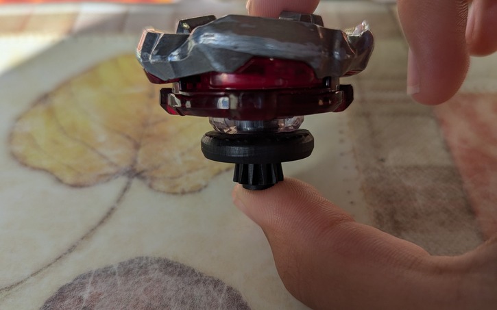 3D design Beyblade x bit Point Elevate high resistance - Tinkercad