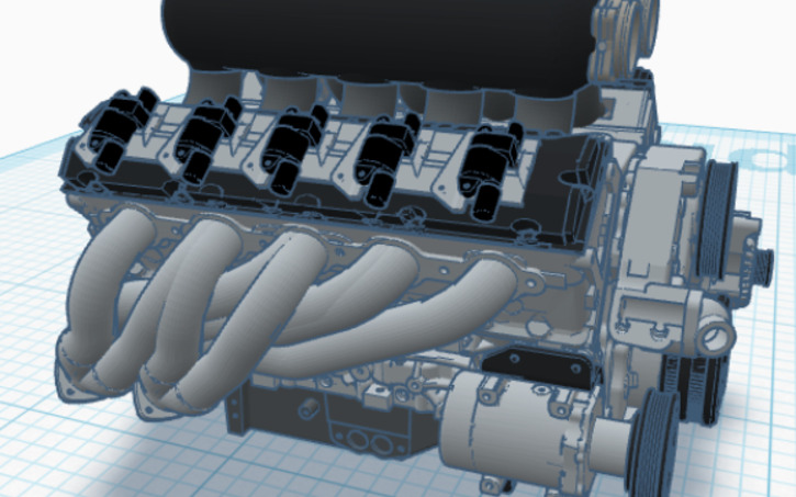 3D design V10 - Tinkercad