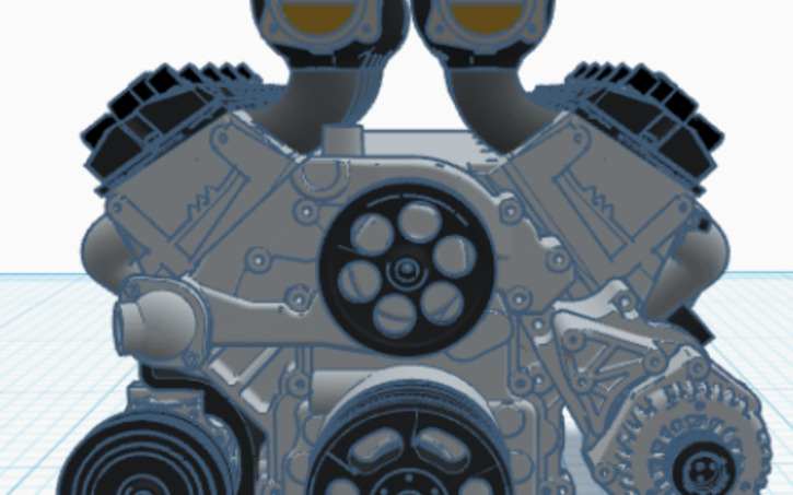 3D design V10 - Tinkercad