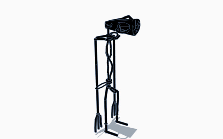 3D design Backrooms Entity 415: Howler (Kane Pixel's Found footage ...