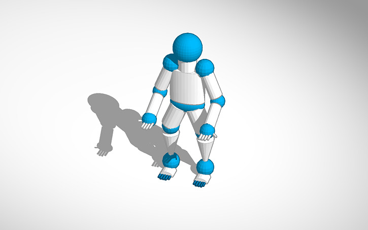3D design Robot - Tinkercad