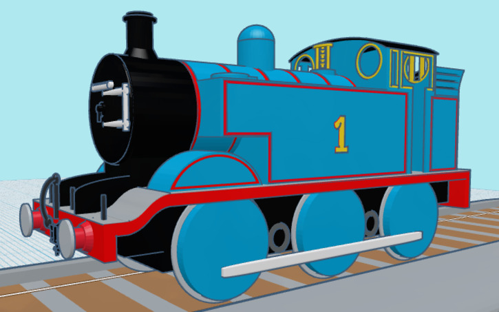 3D design RWS Thomas V3 (Updated) - Tinkercad