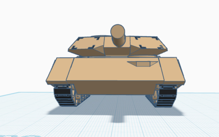 3D design Tank Tank Tank Tank Tank Tank Tank - Tinkercad