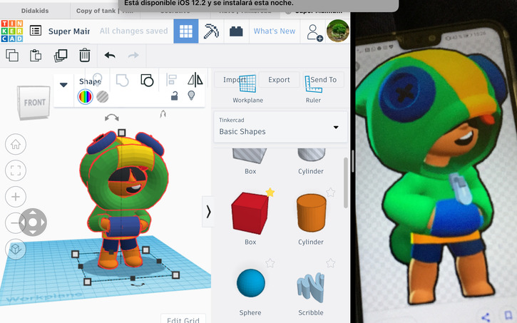 Brawl Stars Leon Tinkercad - bonk io leon brawl stars