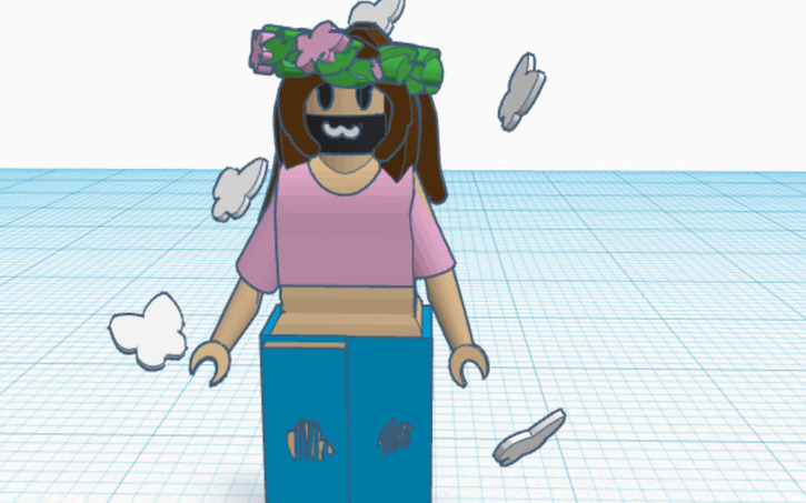 Roblox Character Tinkercad - creator of roblox character